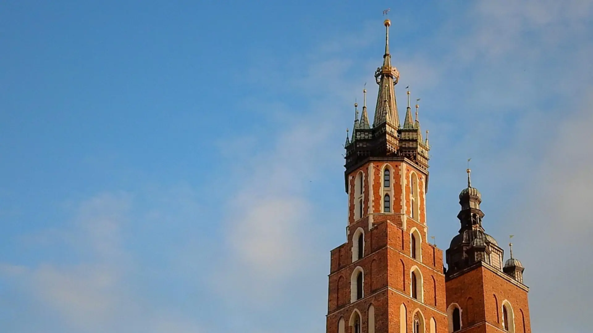 Wieże Kościoła Mariackiego w Krakowie