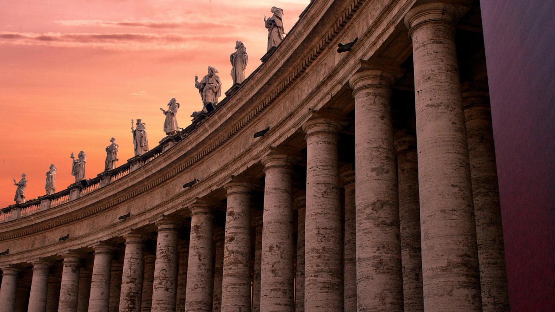 Kolumny na Placu św. Piotra