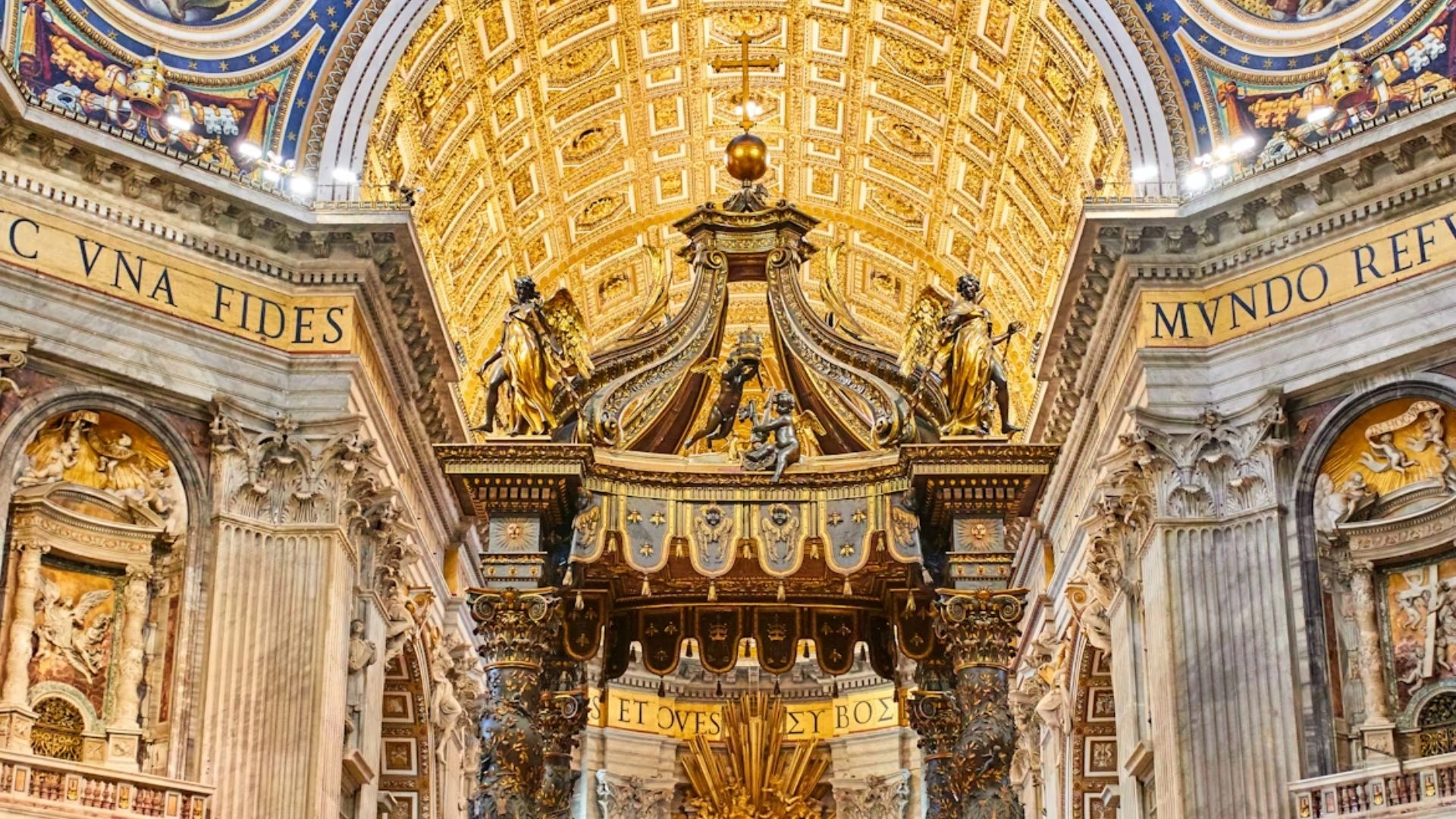 Wnętrze Bazyliki św. Piotra